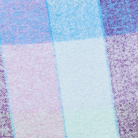 GINGER Women Checked Muffler | Multicolour