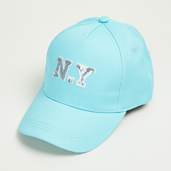 FAME FOREVER Girls Sequinned Baseball Cap