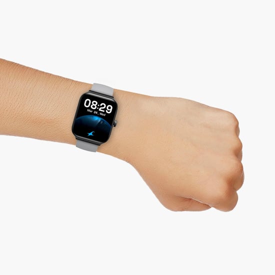 FASTRACK Reflex Horizon Unisex Curve Display Smart Watch 38095PP13