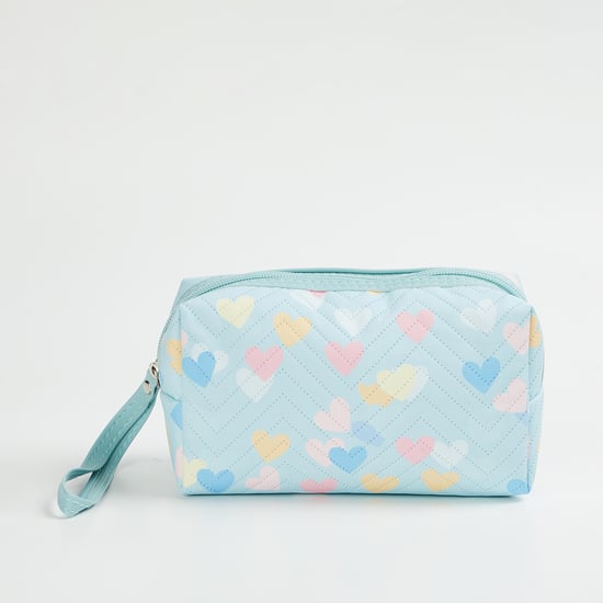 FAME FOREVER Girls Printed Zip Closure Pouch