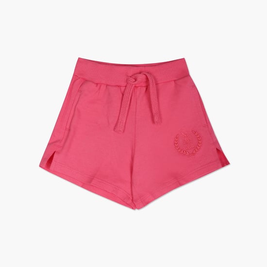 Embroidered shorts for girls hotsell