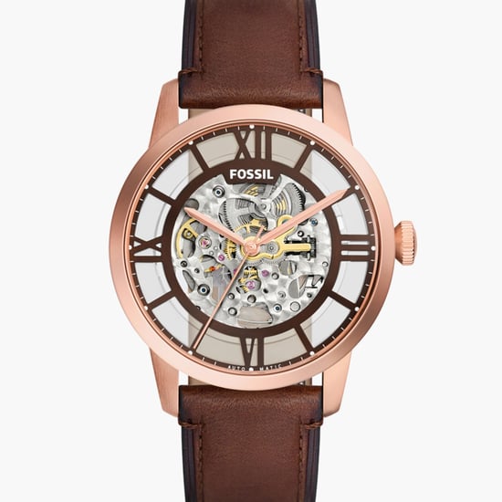 FOSSIL Townsman Men Skeleton Automatic Watch ME3259