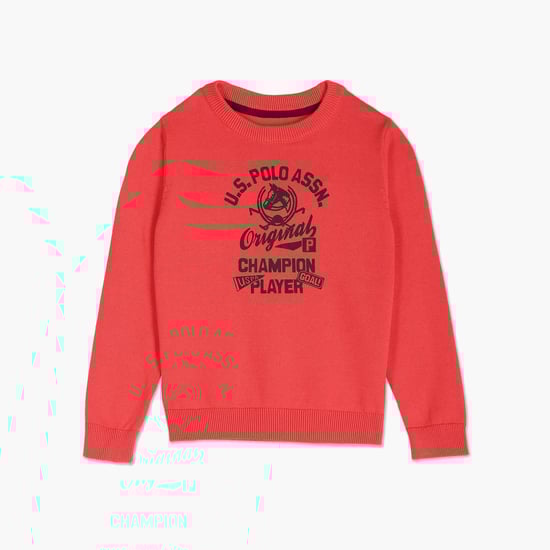 Pink Champion Sweater For Toddlers Que Es POLO KIDS Boys Printed