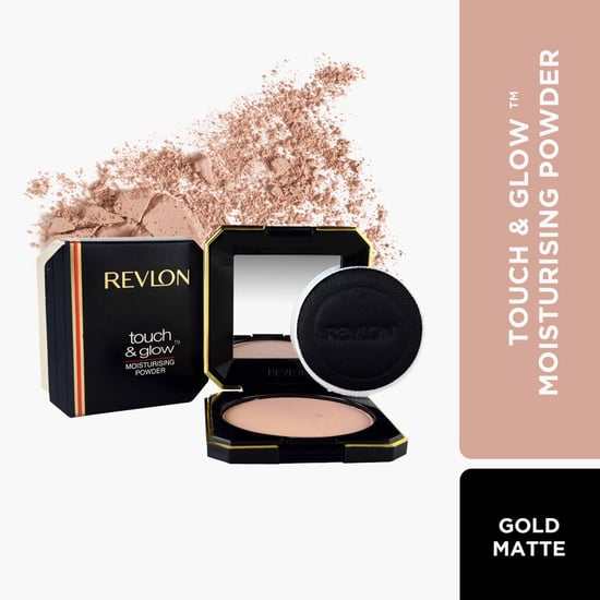 REVLON Touch and Glow Moisturising Compact Powder - Gold Matte