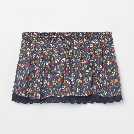 MAX Floral Printed A-Line Skirt