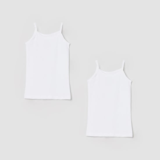 MAX Solid Knitted Camisole - Set Of 2