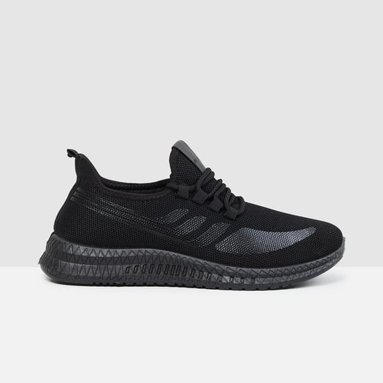 MAX Printed Mesh Lace-Up Casual Shoes