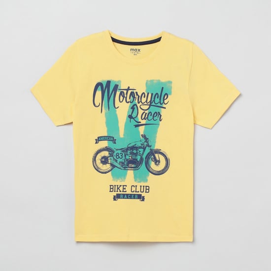 MAX Printed Crew Neck T-shirt