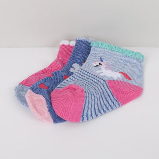MAX Textured Socks- Pack of 3