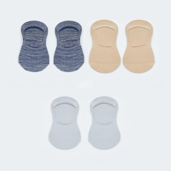 MAX Patterned Assorted Footlet - Pack of 3 Pairs