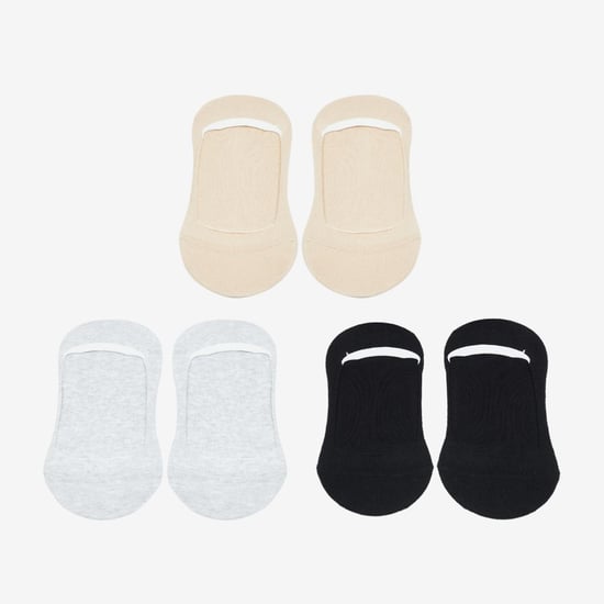 MAX Solid Footlets - Pack of 3