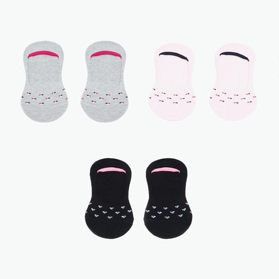 MAX Textured Footlets- Pack of 3