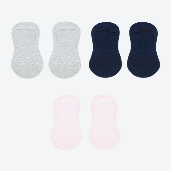 MAX Solid Footlets- Pack of 3