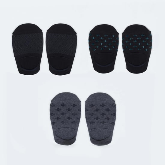MAX Patterned Footlet - Pack of 3 Pairs