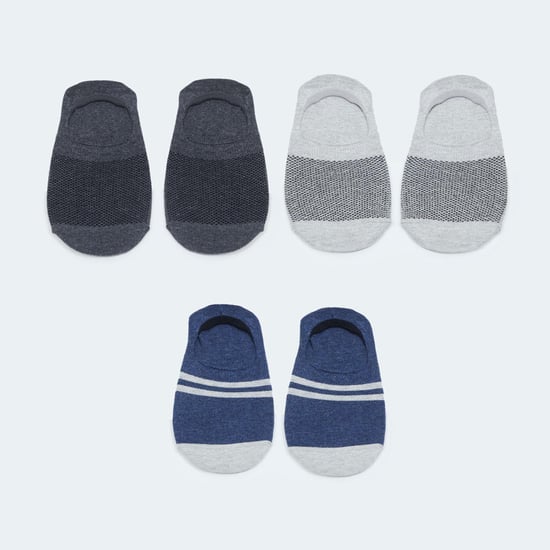 MAX Patterned Footlet - Pack of 3 Pairs