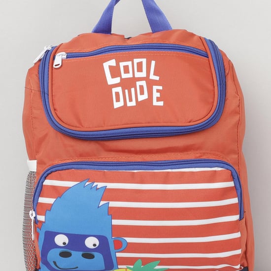 MAX Printed Zip-Closure Backpack