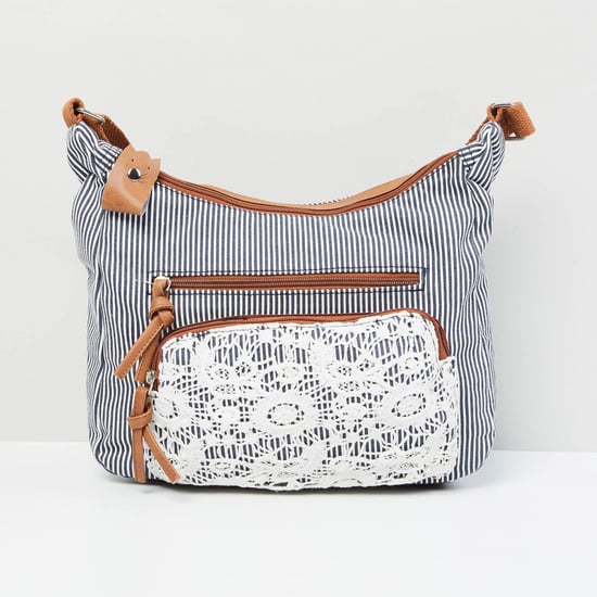 MAX Striped Sling Bag
