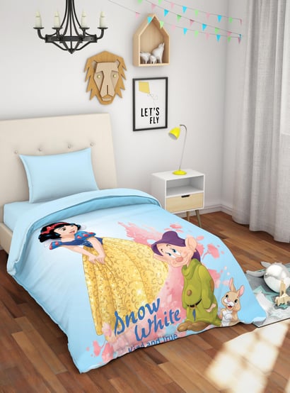 SPACES Essentials Disney Print Single Bed Blanket - 149 X 218 cm