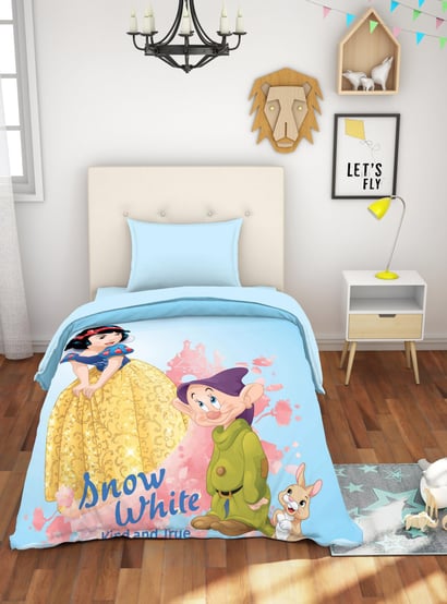 SPACES Essentials Disney Print Single Bed Blanket - 149 X 218 cm