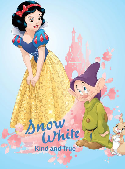 SPACES Essentials Disney Print Single Bed Blanket - 149 X 218 cm