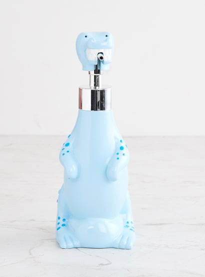 Corsica Slate Polyresin Dinosaur Soap Dispenser