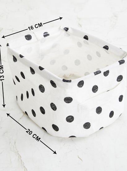 Corsica Slate Polyester Storage Organizer