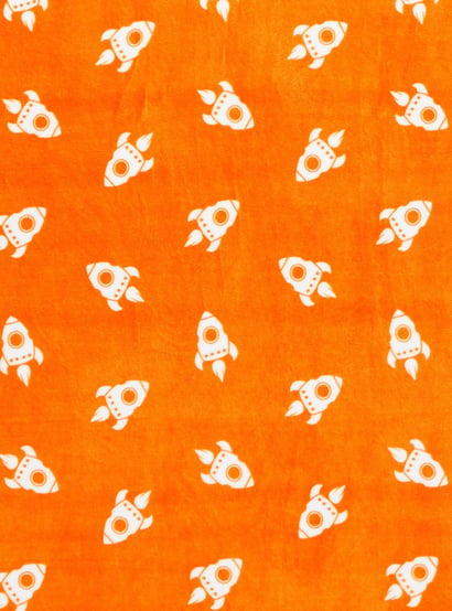 Slate Printed Single Blanket