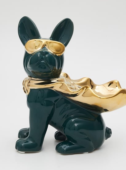 Souvenir Ceramic Dog Figurine
