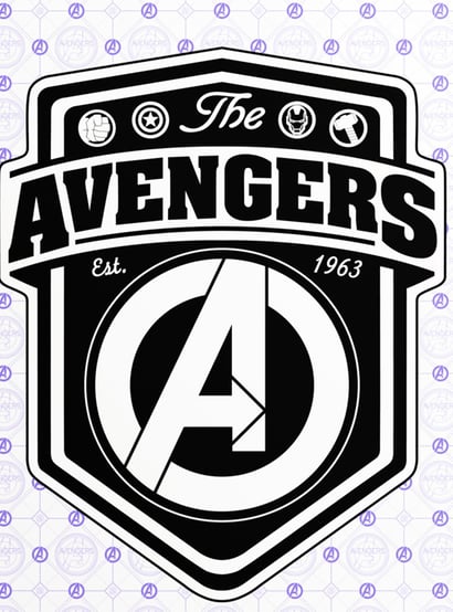 PORTICO License Multicolour Avengers Printed Cotton Super King Bedsheet Set - 274x274cm - 3Pcs