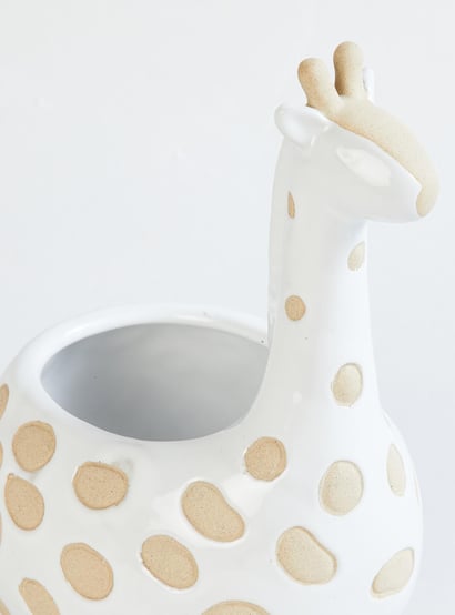 Soil Mates Ceramic Giraffe Planter