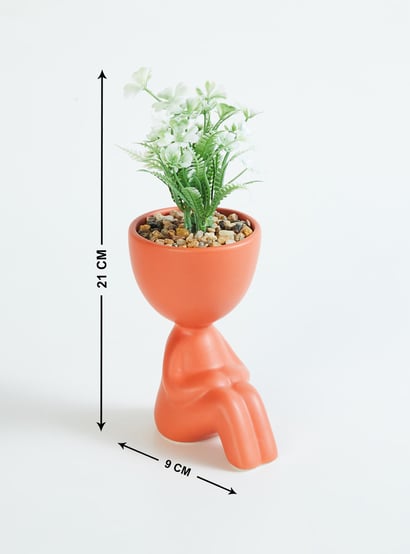 Soil Mates Set of 2 Ceramic Planters