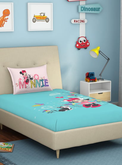 SPACES Kids Cotton 180TC 2Pcs Single Bedsheet Set