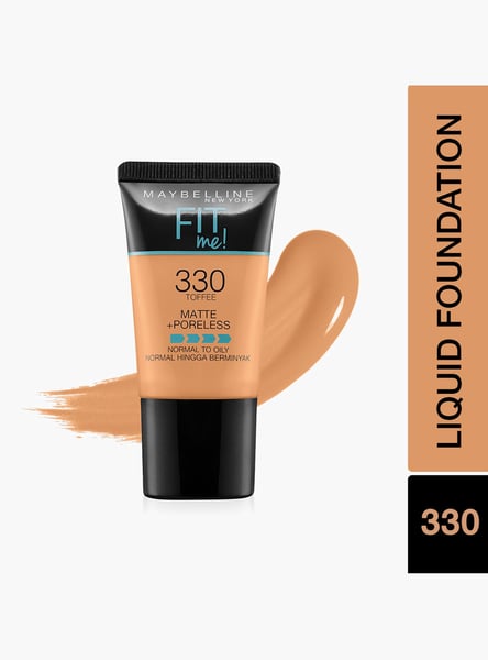 MAYBELLINE NEW YORK Fit Me Matte + Poreless Liquid Foundation