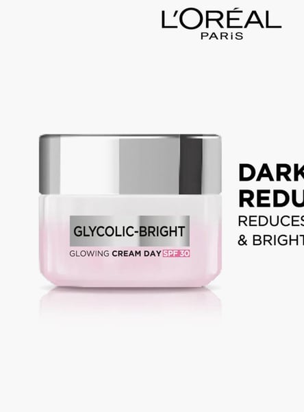 LOREAL PARIS Glycolic Bright Day Cream with SPF 17- 50ml