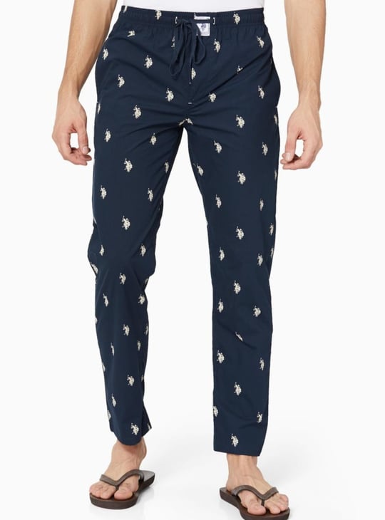 US POLO ASSN Drawstring Fastening Printed Pyjamas