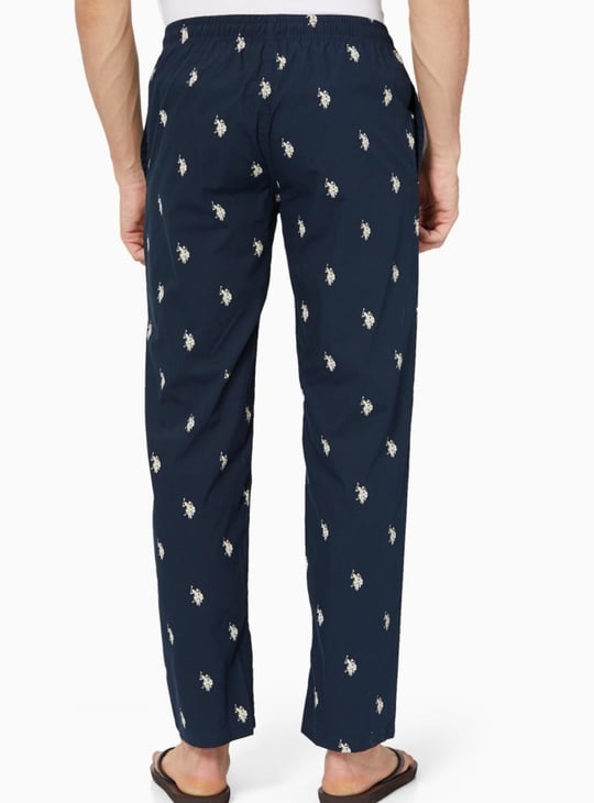 US POLO ASSN Drawstring Fastening Printed Pyjamas