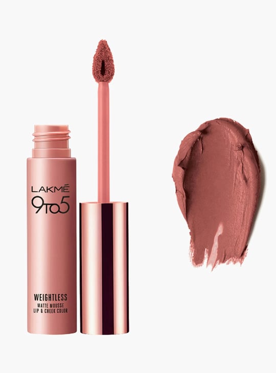LAKME 9 to 5 Weightless Matte Mousse Lip & Cheek Colour