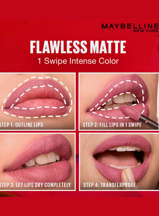 MAYBELLINE NEW YORK Superstay Matte Ink Liquid Lipstick - Red
