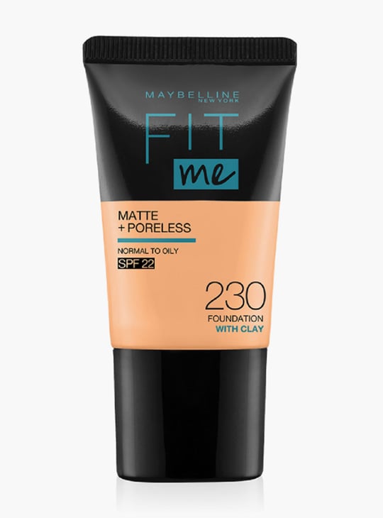 MAYBELLINE NEW YORK Fit Me Matte Poreless Liquid Foundation Tube