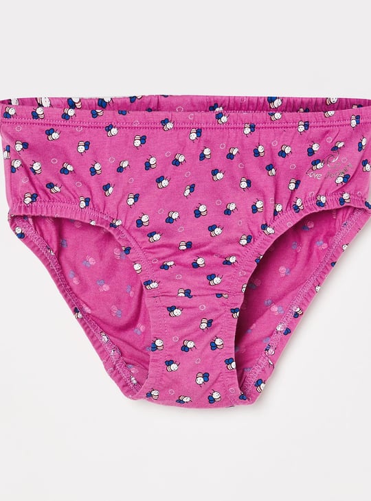 JOCKEY Girls Assorted Elasticated Panty - Pack of 3