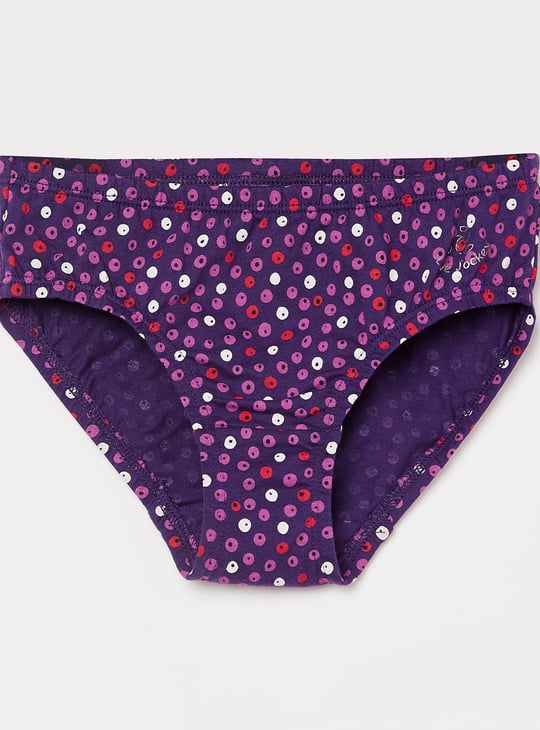 JOCKEY Girls Assorted Elasticated Panty - Pack of 3