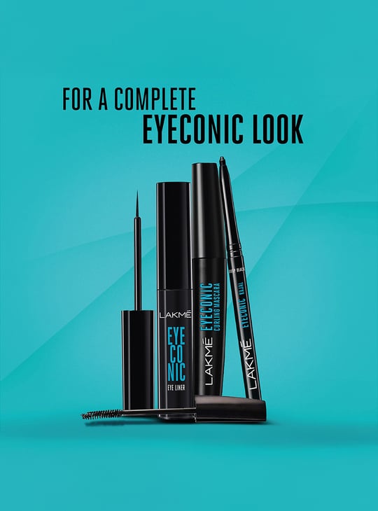 LAKME Eyeconic Liquid Eyeliner- Black- 4.5 ml