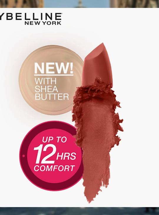 MAYBELLINE New York Color Sensational Creamy Matte Lipstick - 673 Midtown Pink
