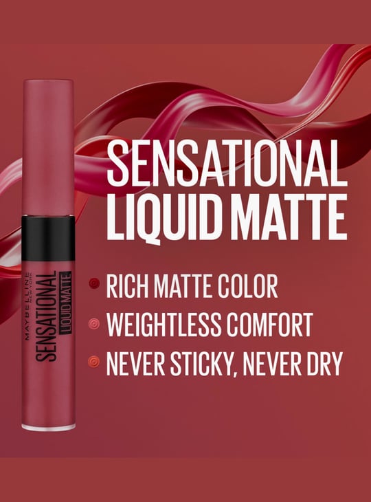 MAYBELLINE New York Sensational Liquid Matte Lipstick 24 AS