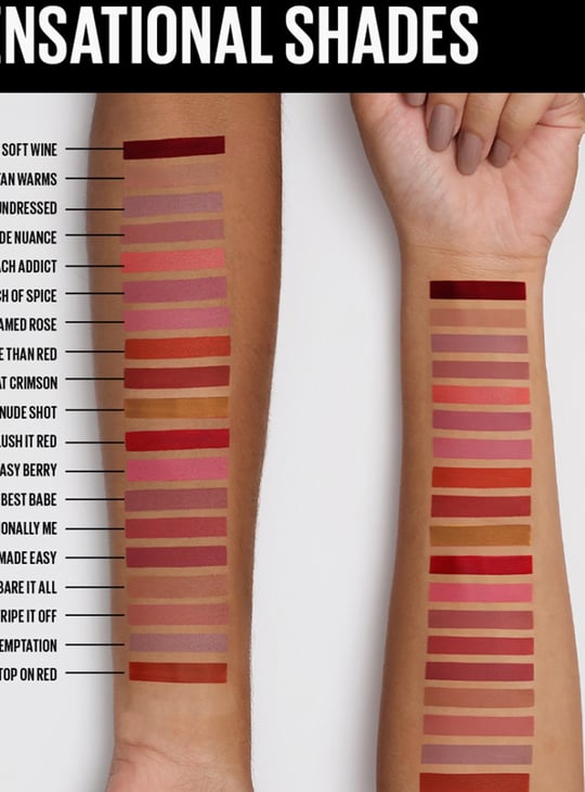 MAYBELLINE New York Sensational Liquid Matte Lipstick 24 AS