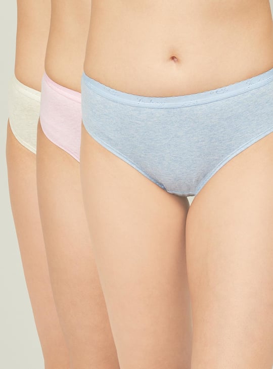 JOCKEY Women Solid Hipster Panty - Set Of 3
