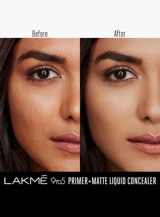 LAKME 9to5 Primer+Matte Liquid Concealer - 24 Beige - 5.4 ml