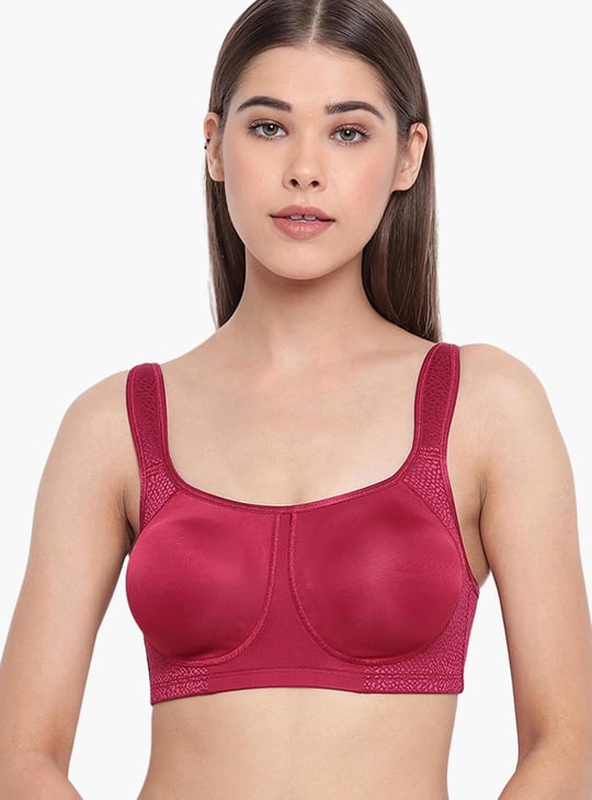 ENAMOR Printed Minimizer Bra