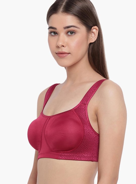ENAMOR Printed Minimizer Bra