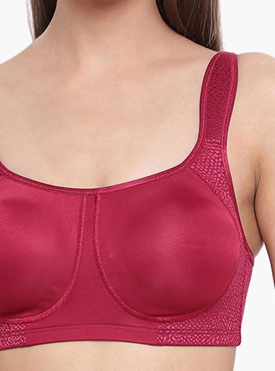 ENAMOR Printed Minimizer Bra